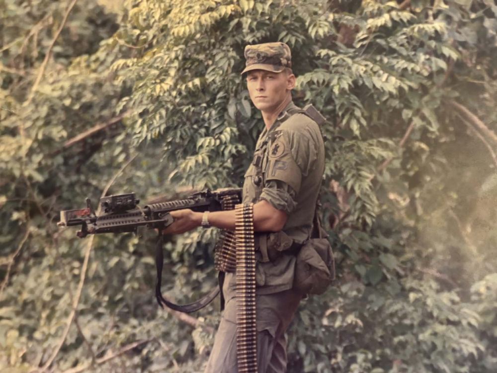 Adam King during his U.S. Army Military Police service in the late 1980s